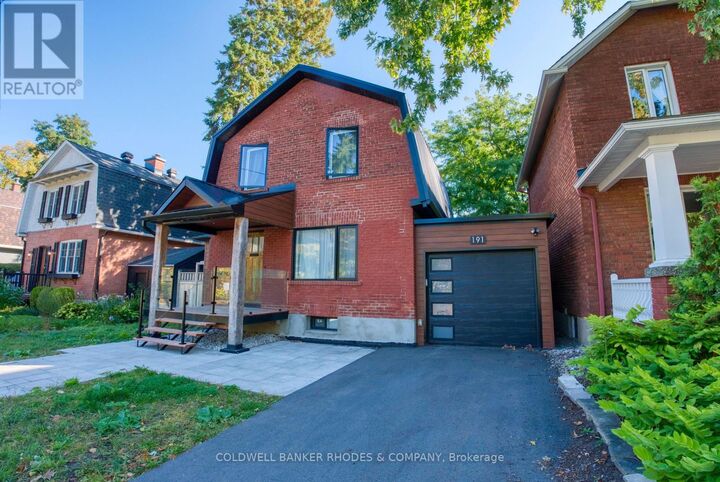 Photo de la propriété:  191 Springfield Road  ON K1M 1C3 