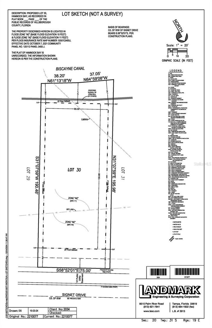 Property Photo: Lot 30 Hammock Bay FL 33572