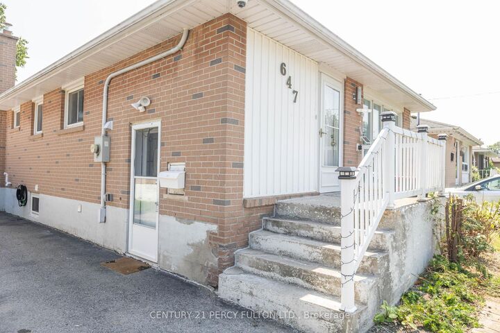 Property Photo:  647 Perry Crescent Bsmt  ON L1J 2E4