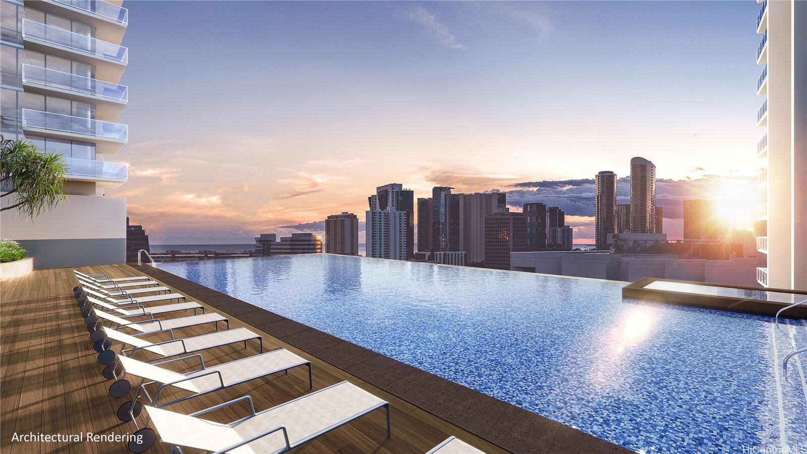 Property Photo:  1500 Rycroft Street 2801R  HI 96814 