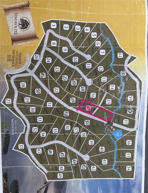 Property Photo:  Lot 17 Staurolite Mountain Drive  GA 30513 