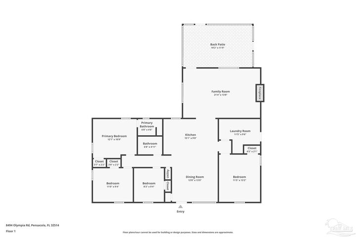 Property Photo: 8494 Olympia Rd FL 32514