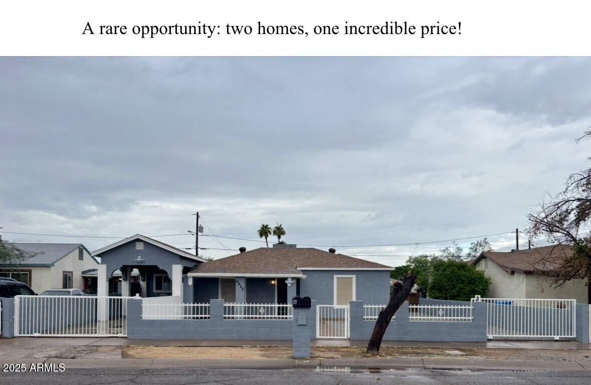 Property Photo: 6420 S 4th Avenue AZ 85041