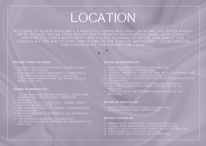 Property Photo: 6228 S Zelda Dr UT 84790