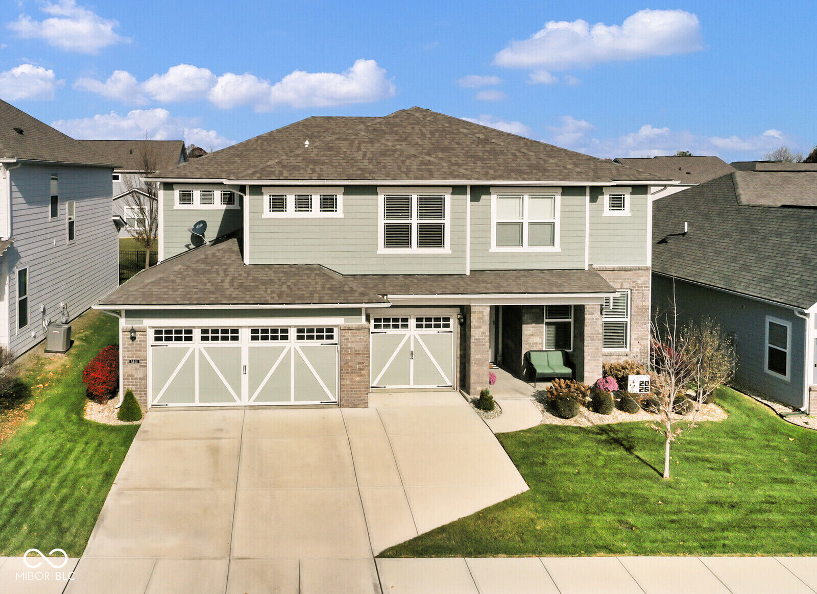 Property Photo: 5444 Rothbury Road IN 46062