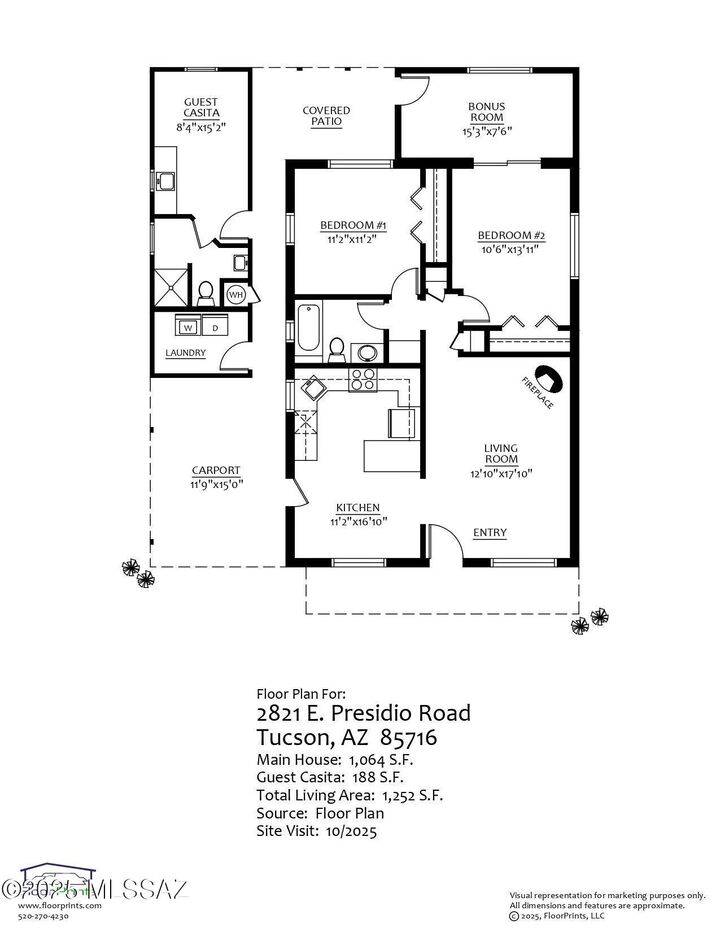 Property Photo:  2821 E Presidio Road  AZ 85716 