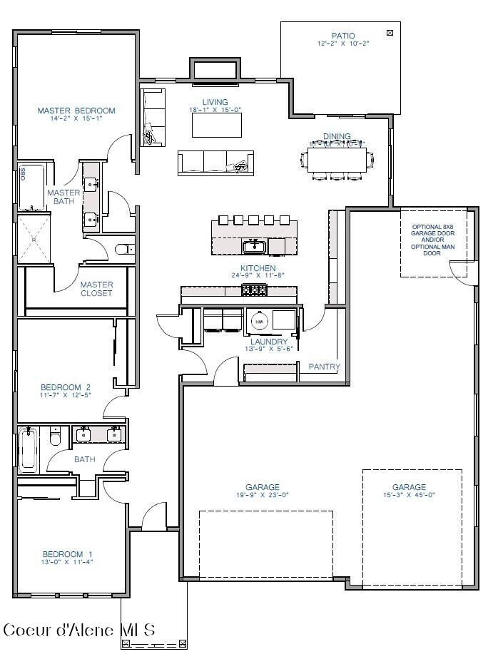 Property Photo: 1215 E Sleeping Deer Ave ID 83835