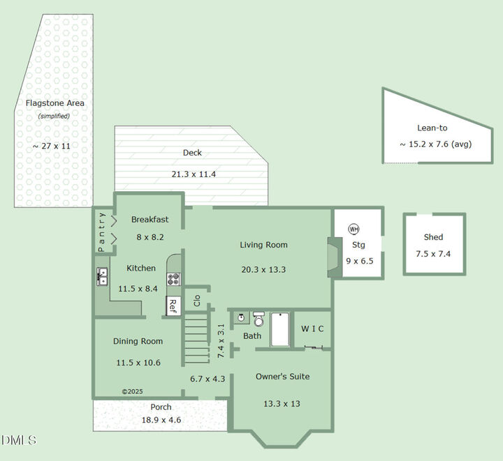 Property Photo:  8213 Round Oak Road  NC 27616 