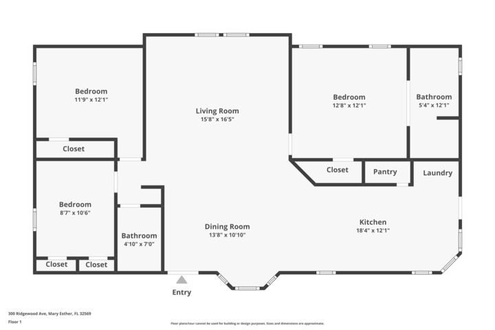 Property Photo:  300 Ridgewood Avenue  FL 32569 