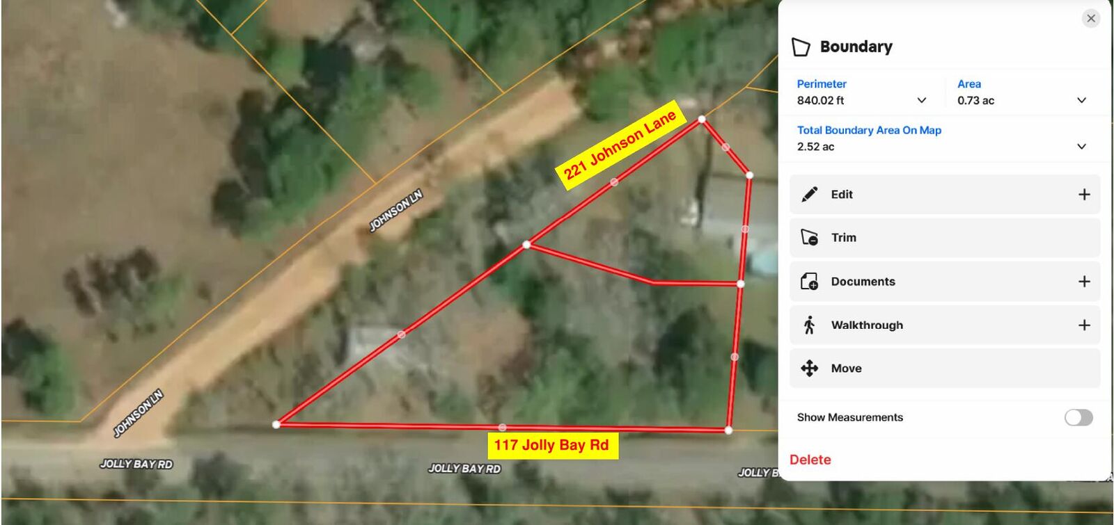 Property Photo:  117 Jolly Bay And 221 Johnson Road  FL 32439 