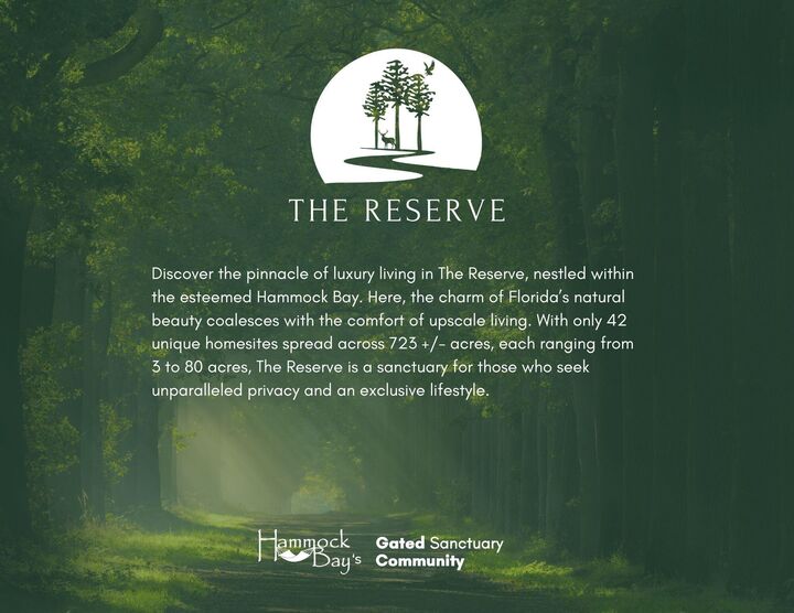 Property Photo: Lot 8 Reserve At Hammock Bay FL 32439