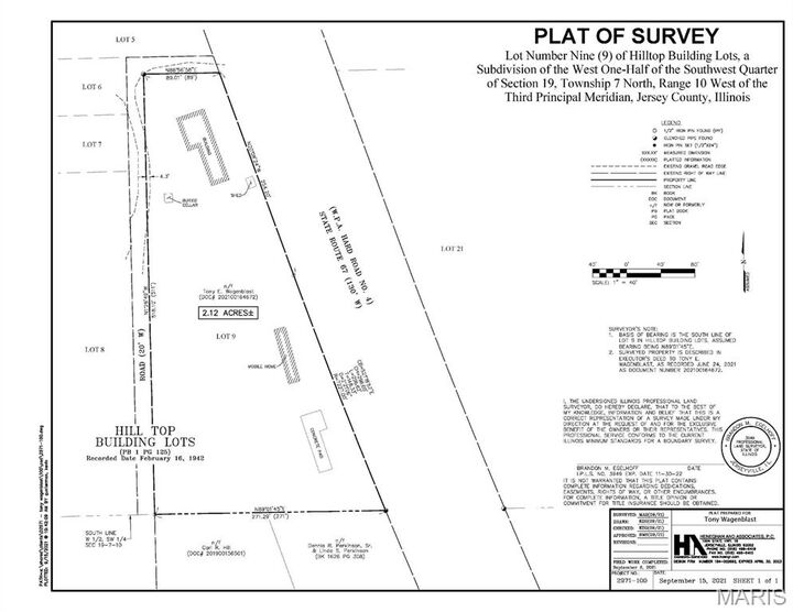 Property Photo:  17039 Hillside Lane  IL 62052 