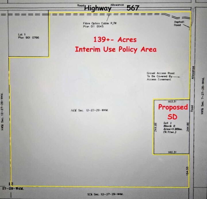 Property Photo: 139 Acres Highway 567 NE AB T4A 2G6