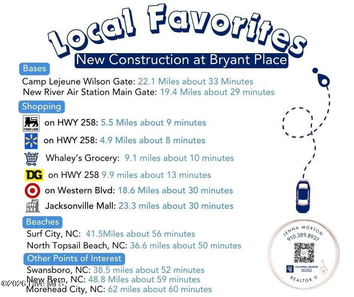 Property Photo:  135 Dallas Drive  NC 28518 