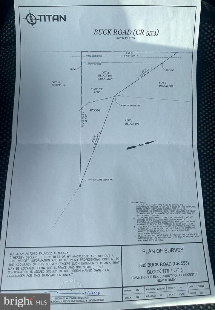 Property Photo:  565 Buck Road  NJ 08028 