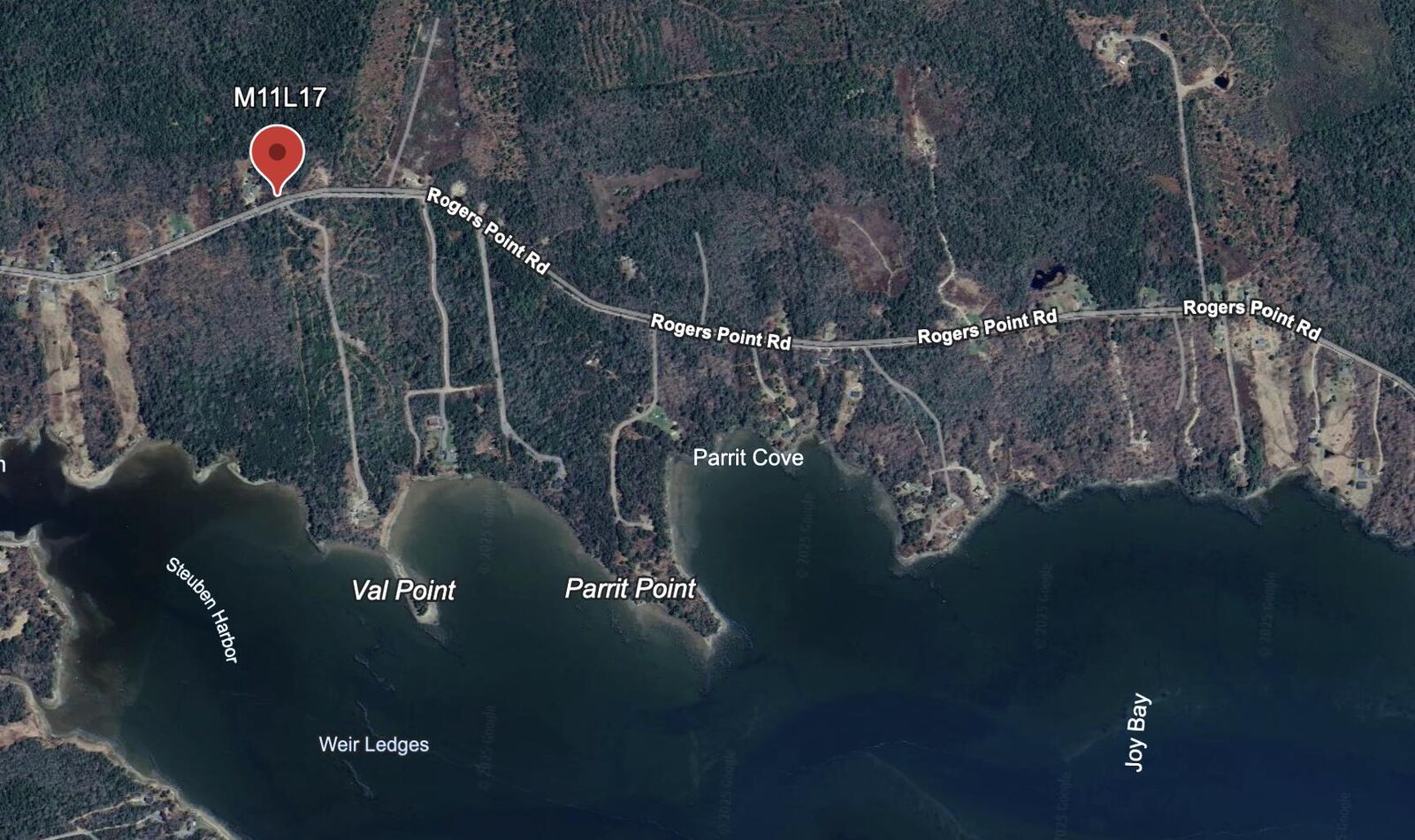 Property Photo:  M11l17c Rogers Point Road  ME 04680 