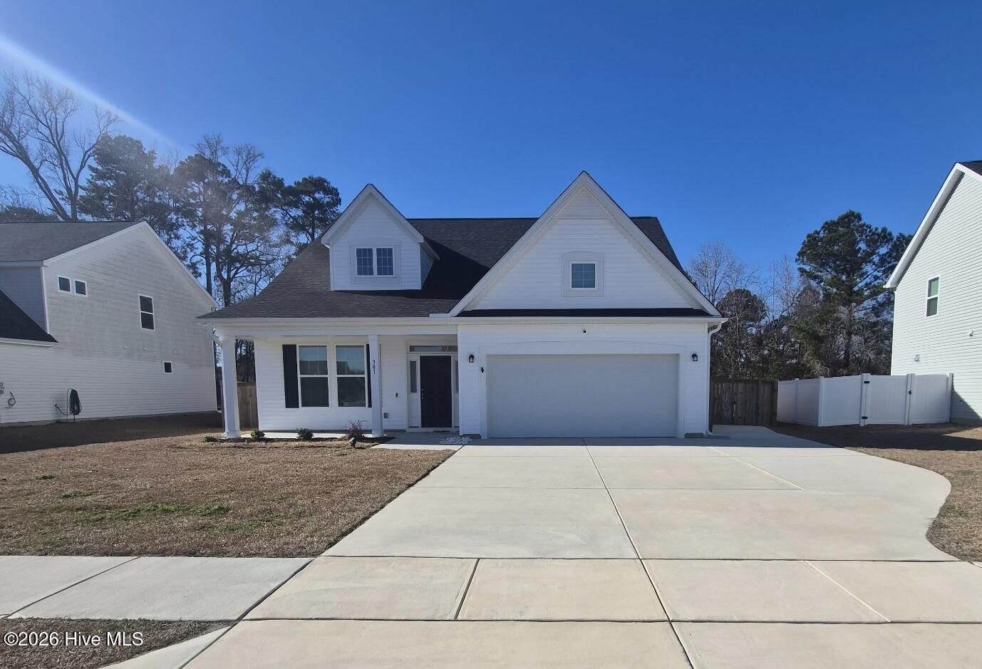 Property Photo: 301 Harvest Meadow Crossing NC 28546