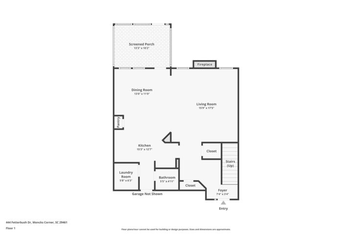 Property Photo:  444 Fetterbush Drive  SC 29461 