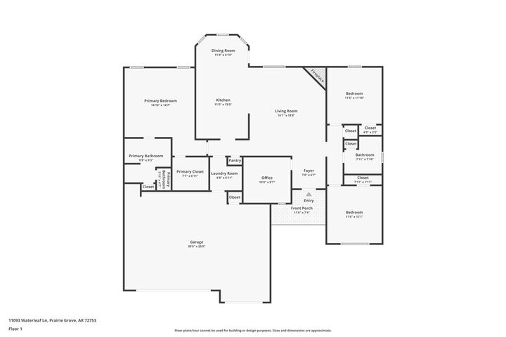 Property Photo:  11093 Waterleaf Lane  AR 72753 