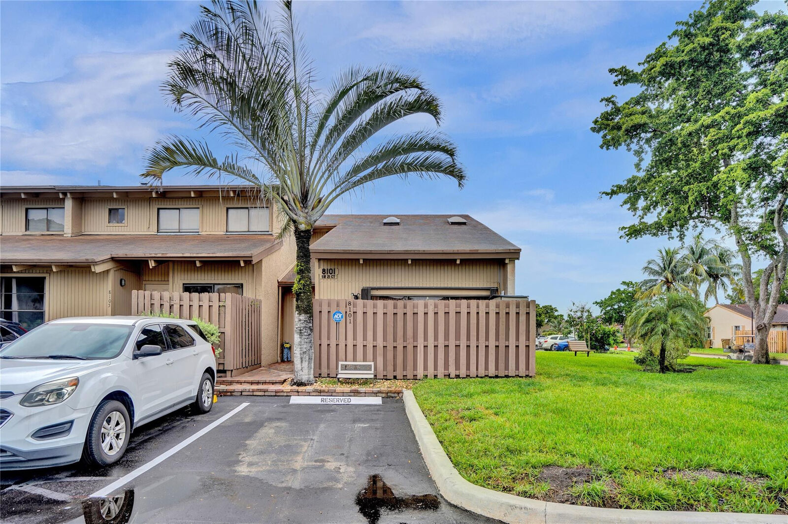 Property Photo: 8101 SW 21st Court 8101 FL 33324