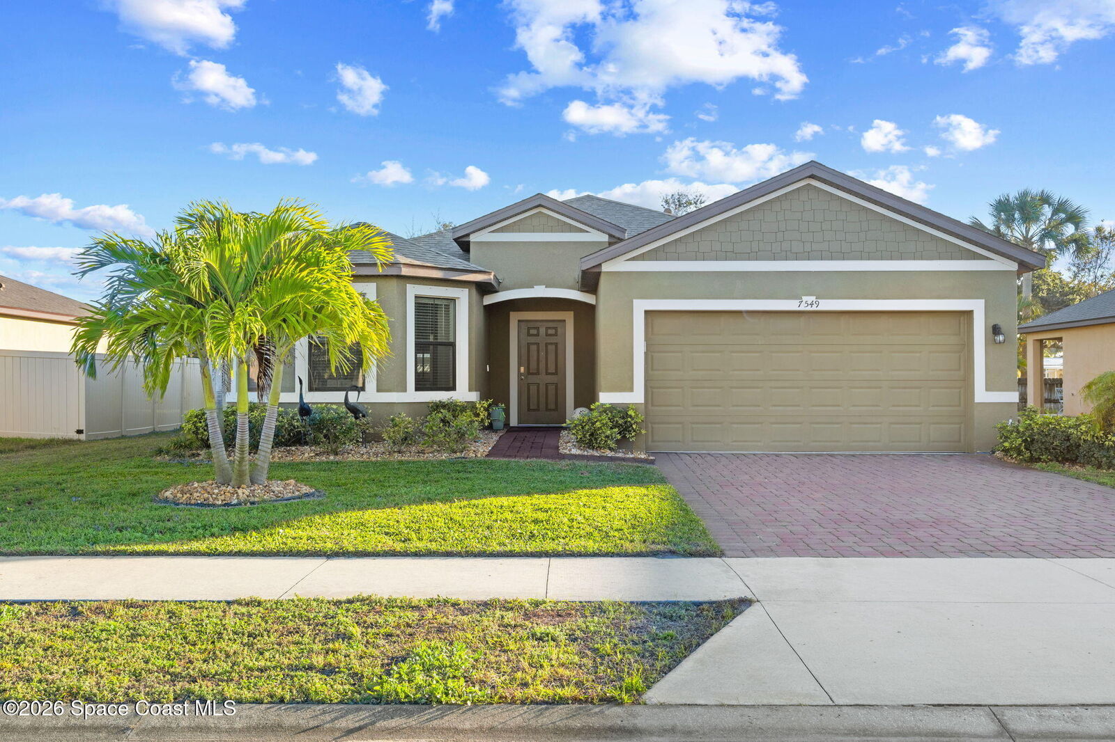 Property Photo: 7549 Tourmaline Drive FL 32949