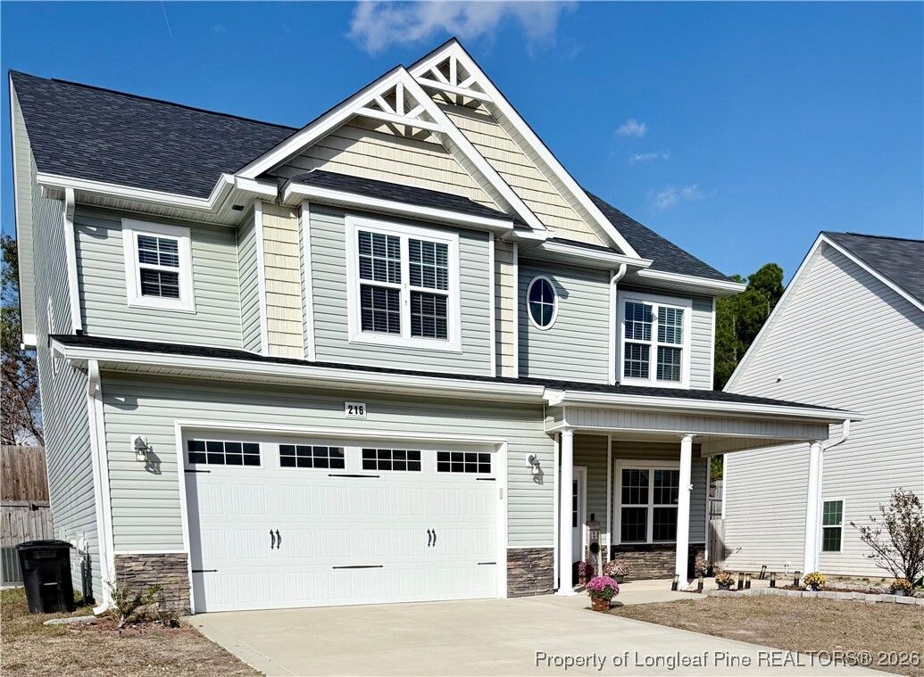 Property Photo:  216 Weston Woods Street  NC 28376 