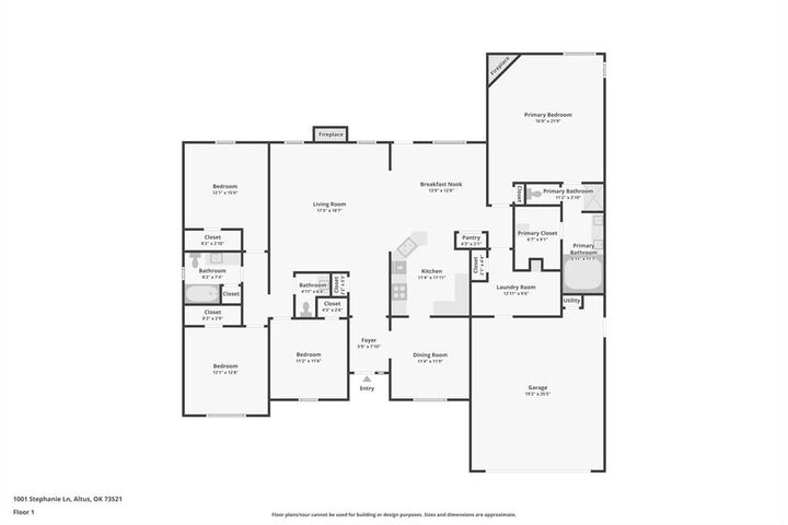 Property Photo:  1001 Stephanie Lane  OK 73521 