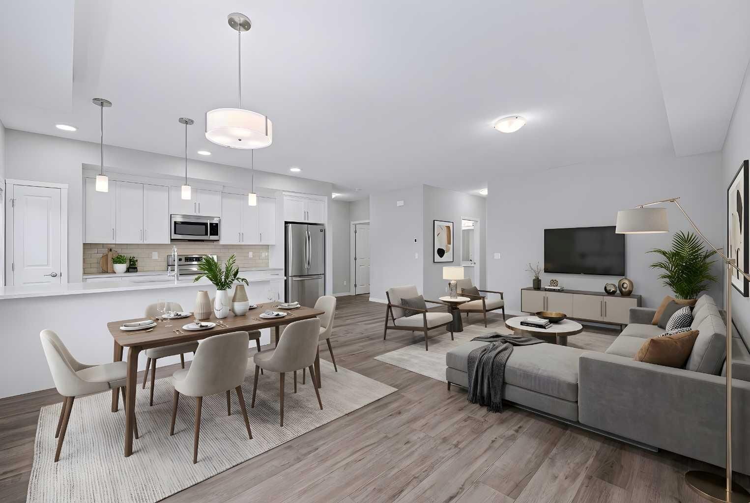 Property Photo:  360 Harvest Hills Common NE 107  AB T3K 2N1 