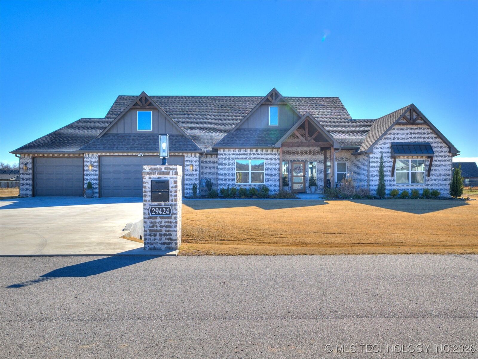 Property Photo:  29424 E 104th Street S  OK 74429 