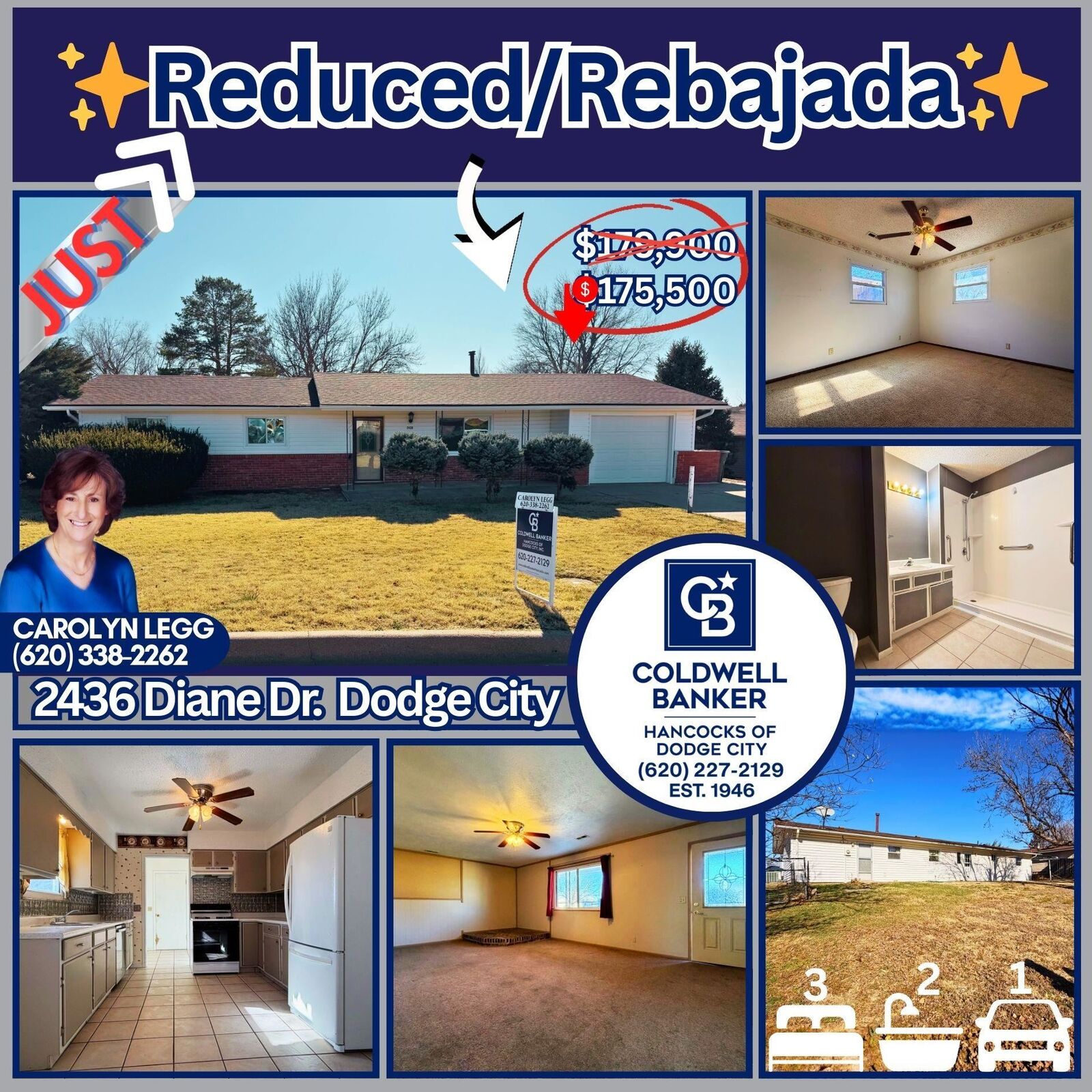 Property Photo:  2436 Diane Dr  KS 67801 