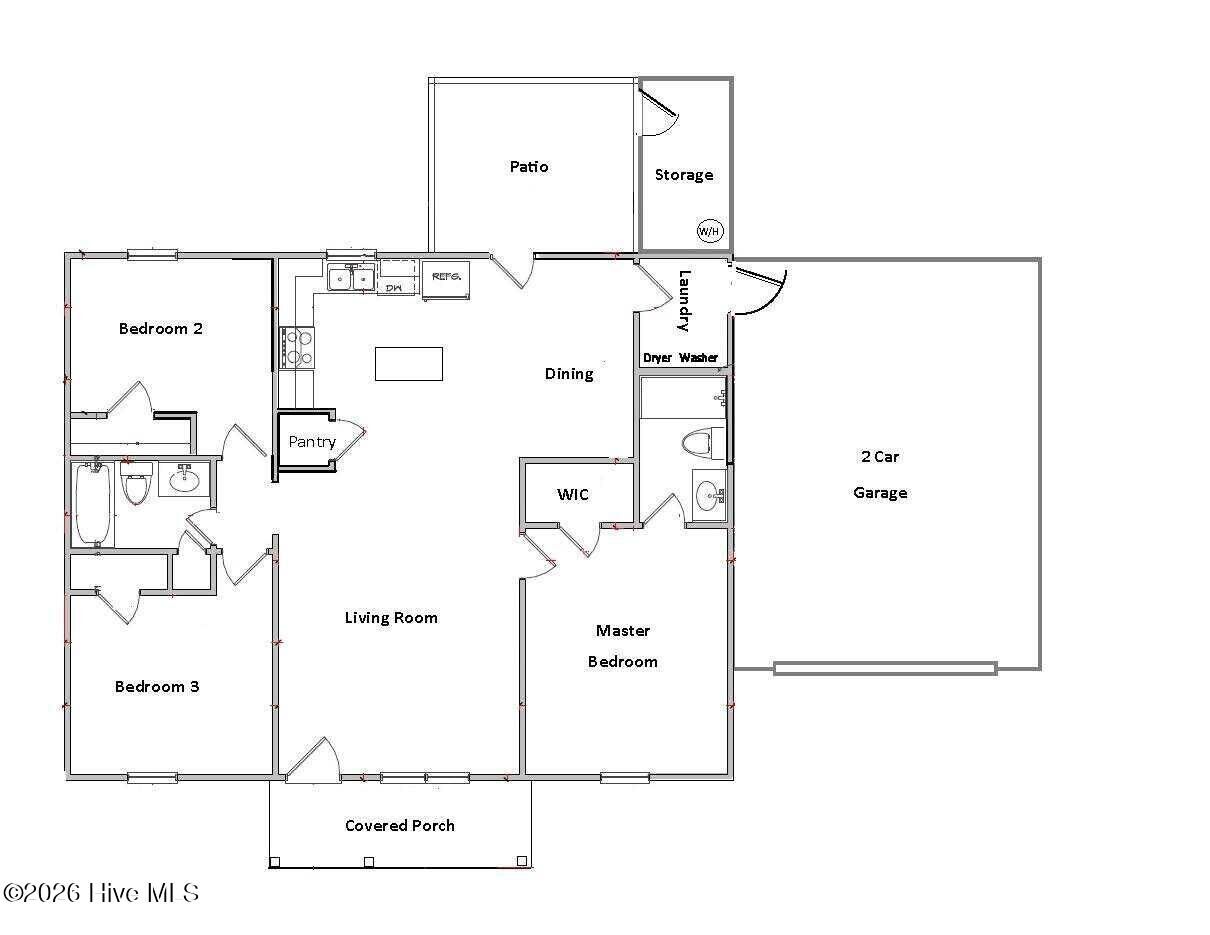 Property Photo:  1217 Madison Road  NC 28461 