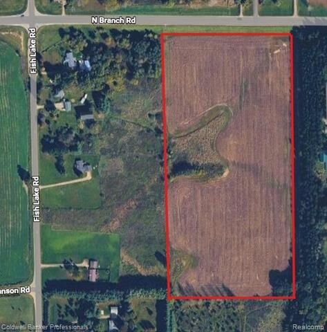 Property Photo:  Vl N Branch Road  MI 48461 