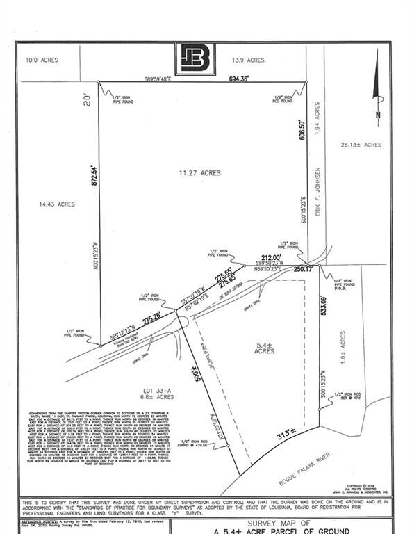 Property Photo: 16.67 Acres Pine Edge Lane LA 70435