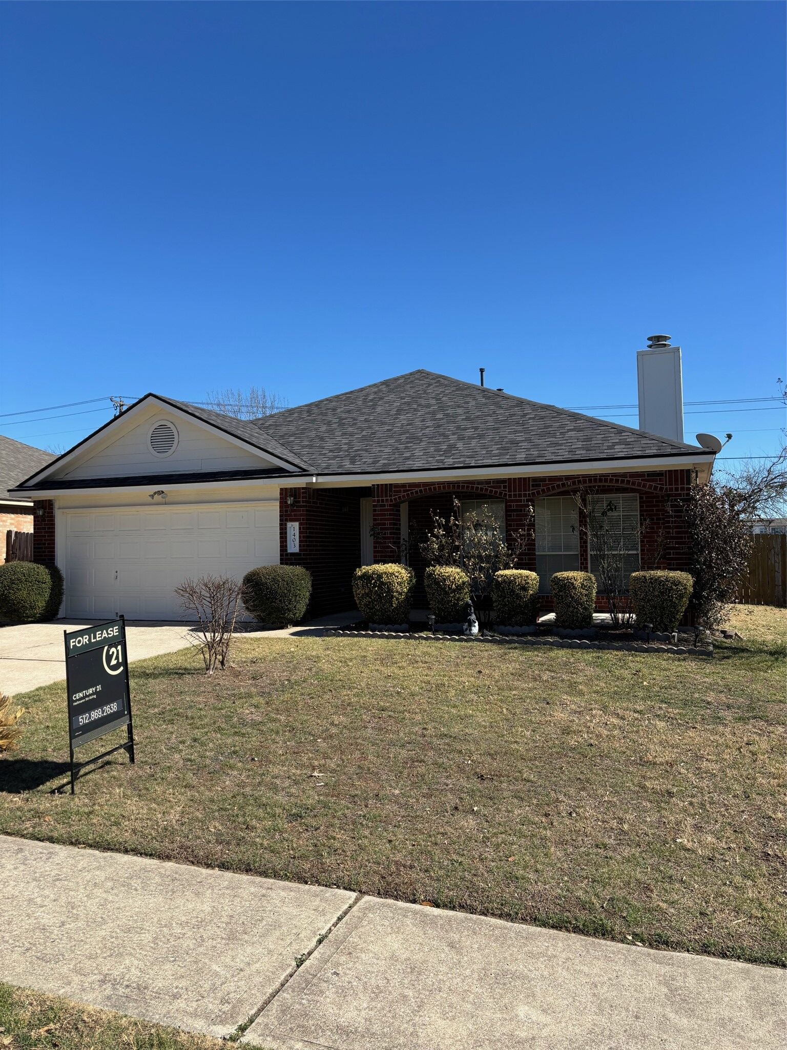 Property Photo:  1403 Haley Gray Drive  TX 78660 
