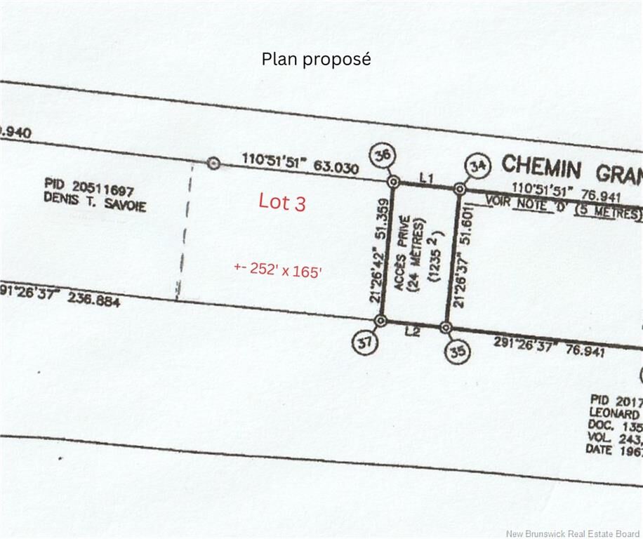 Property Photo: +- 4,000 Mc Chemin Grand Ruisseau NB E8T 1V7