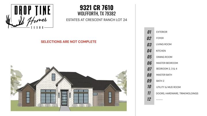 Property Photo: 9321 County Road 7610 TX 79382