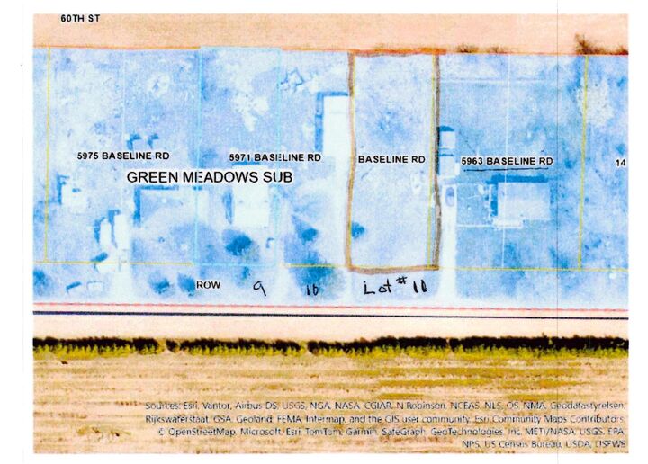 Property Photo: V/L Baseline Road MI 49056