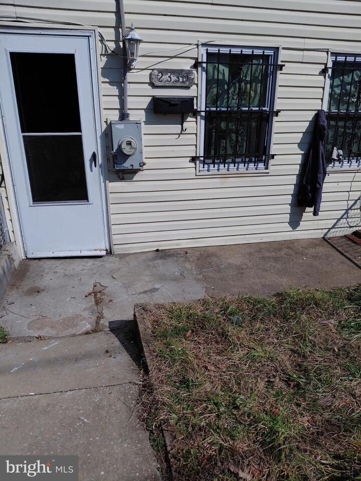 Property Photo: 2330 Nicholson Street SE DC 20020