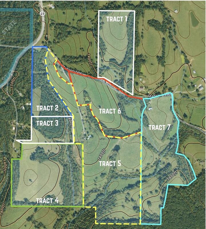 Property Photo:  Tract 2 Madison 1490 Street  AR 72740 