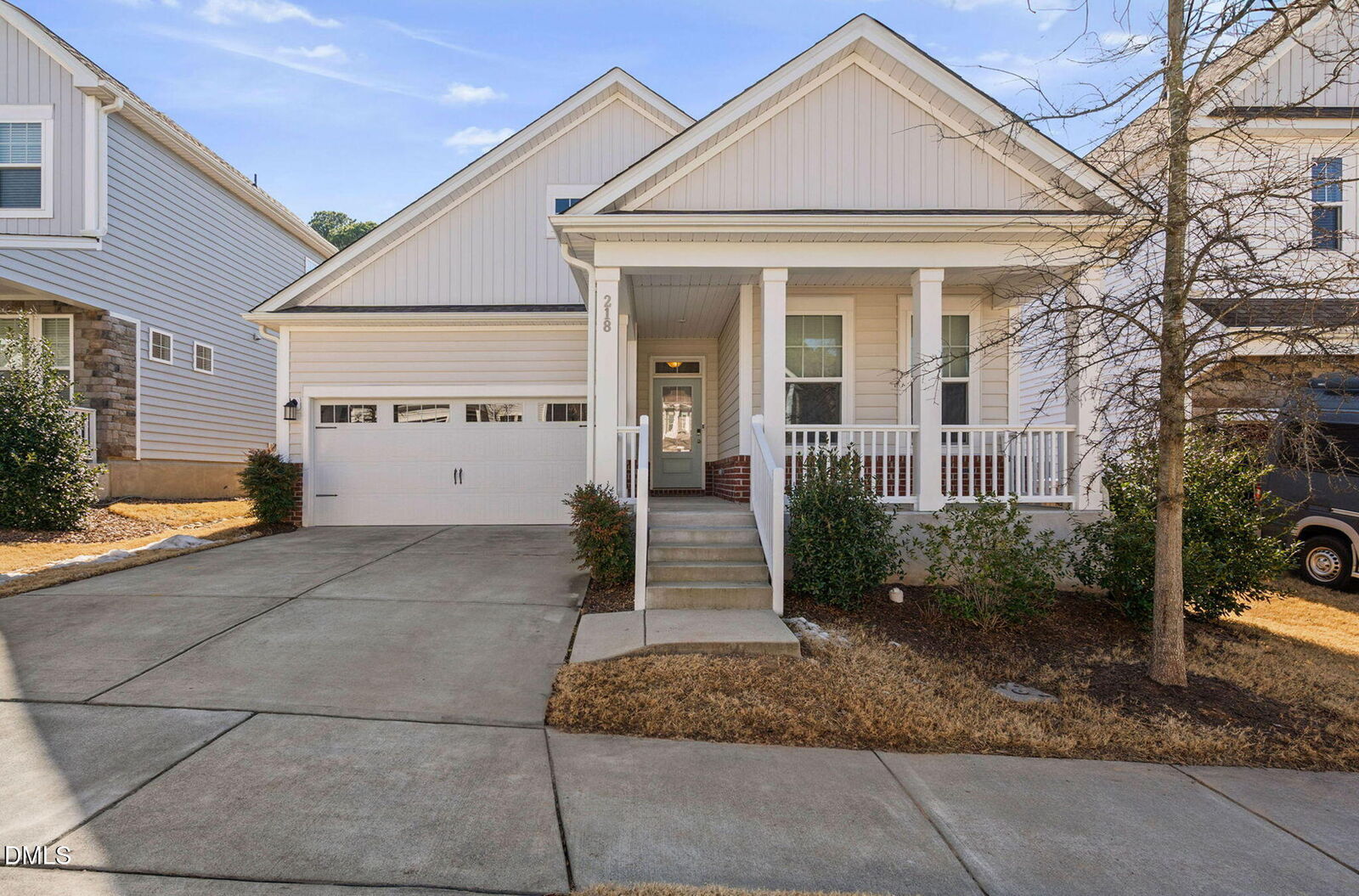 Property Photo:  218 Silverhawk Lane  NC 27703 