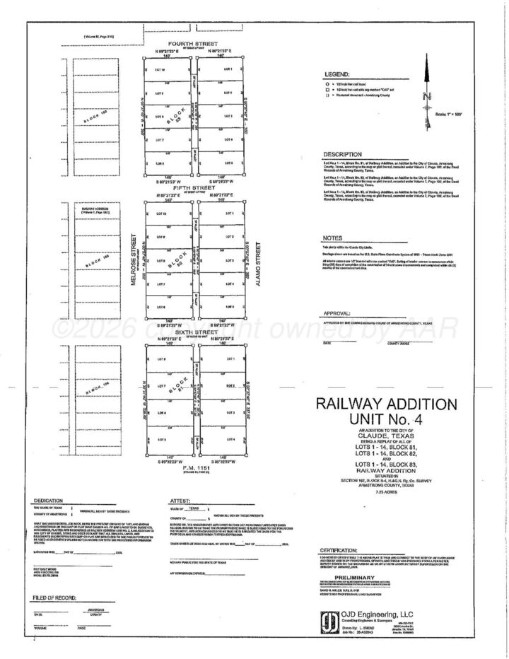 Property Photo:  Lot 007, Blk 82 Melrose Street  TX 79019 