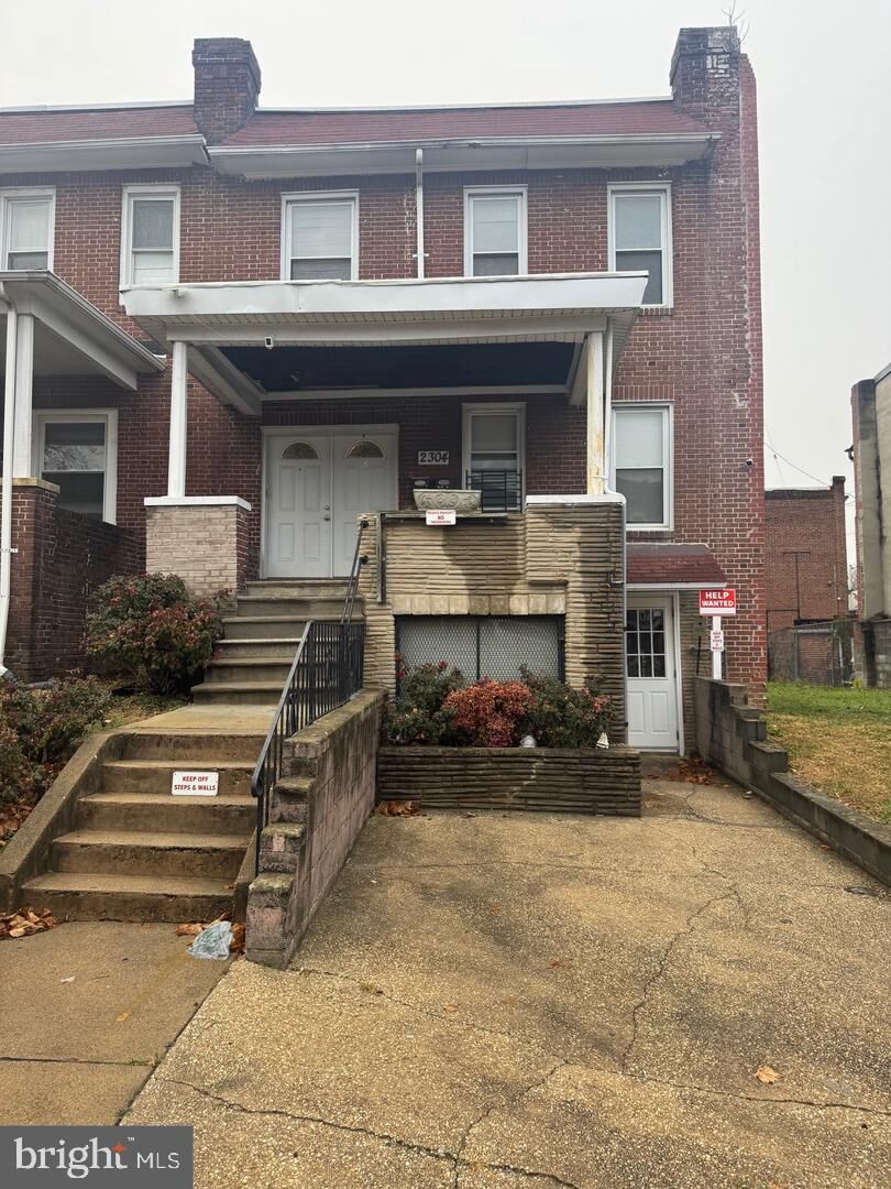 Property Photo: 2304 W North Avenue 2 MD 21216