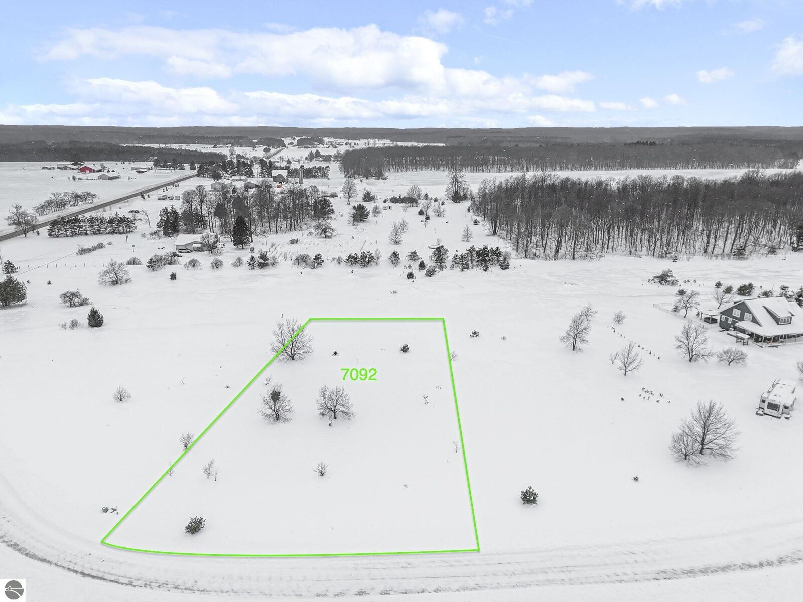 Property Photo:  7092 Misty Lane  MI 49650 