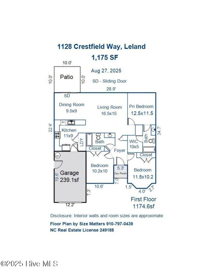 Property Photo: 1128 Crestfield Way NC 28451