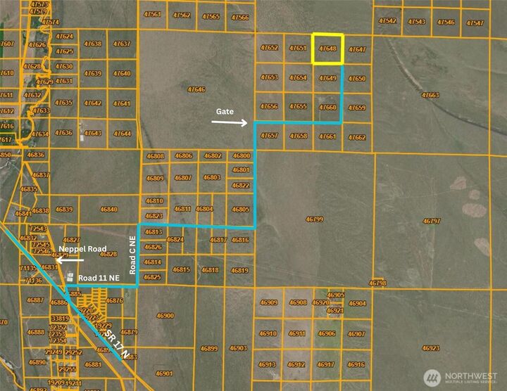 Property Photo: 0 Parcel 161828001 WA 98823