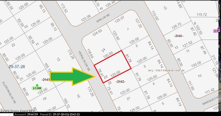 Property Photo: 1299 Sanchez Street SE FL 32909