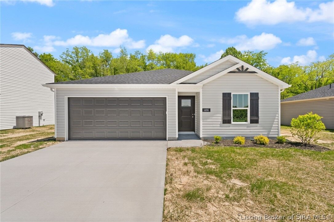 Property Photo:  1486 Solar Street Lot 7  IN 47170 