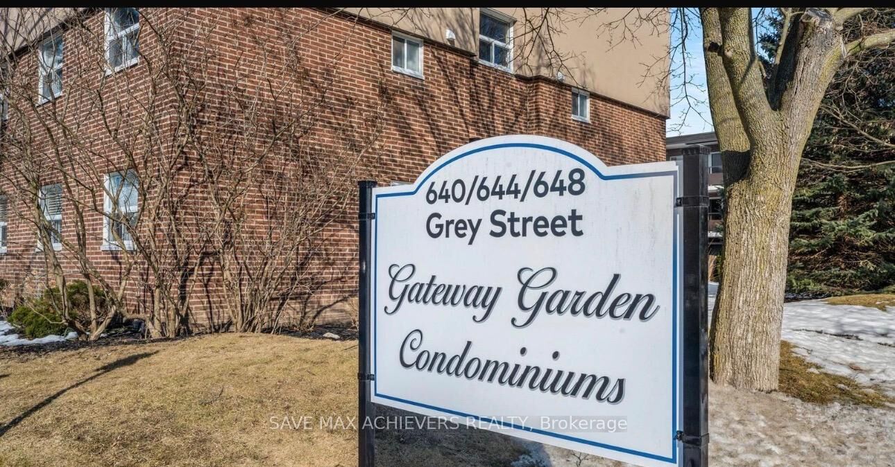 Property Photo: 640 Grey Street 107 ON N3S 4Y3