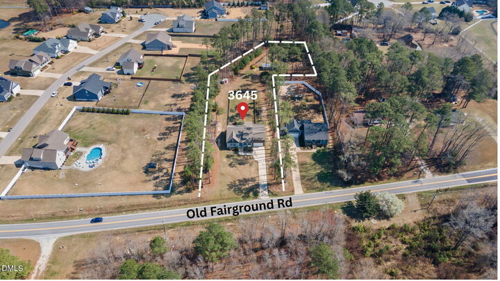 Property Photo:  3645 Old Fairground Road  NC 27501 