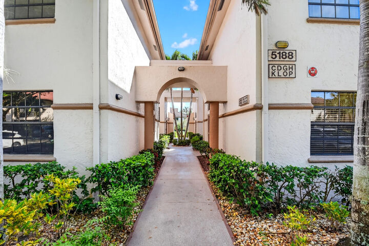 Property Photo: 5188 Europa Drive G FL 33437